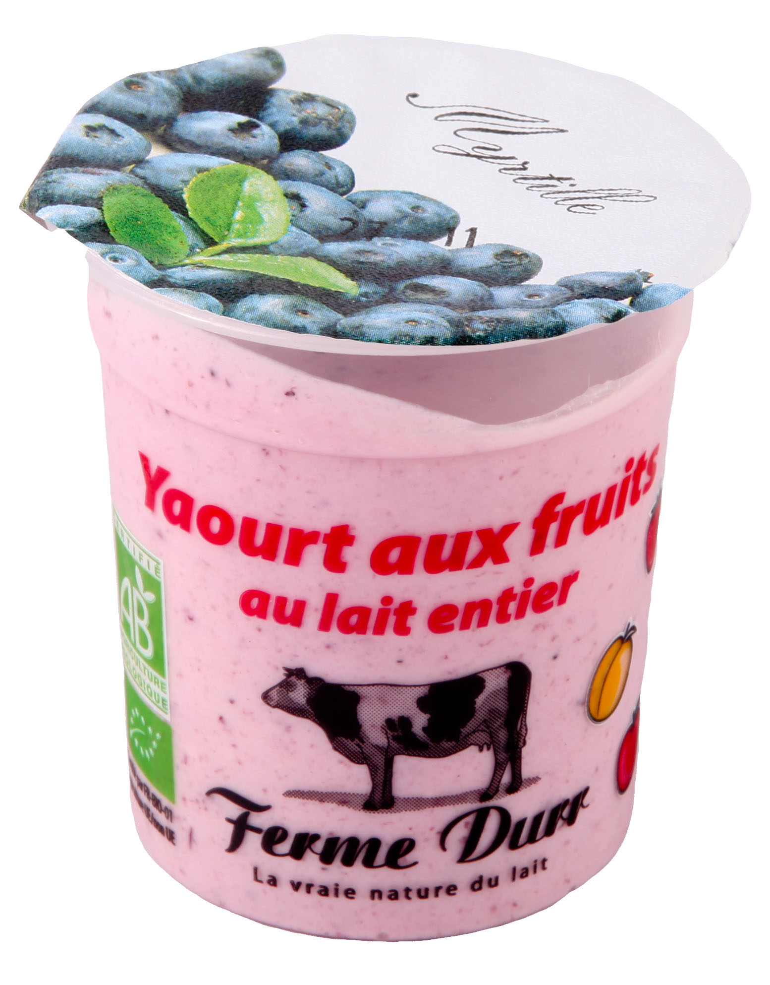 Yaourt Bio Aux Fruits Framboise 125 G Biofermier Colmar Drive