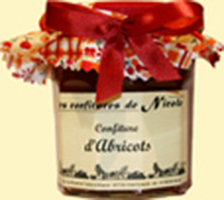 Confiture d'abricots bio