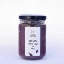 Pâte d'olive nature de nice bio